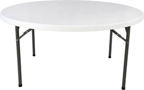 ΤΡΑΠΕΖΙ CATERING-ΣΥΝΕΔΡΙΟΥ HM5043 Φ152Χ74εκ ΠΤΥΣΣΟΜΕΝΟ ΣΤΡΟΓΓΥΛΟ