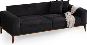 Τριθέσιος Καναπές - Sinor 3 - Χρώμα Ανθρακί - 225x92x75εκ