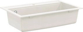 vidaXL Σιντρινο Λευκό 795 x 505 χλστ. Γρανίτης