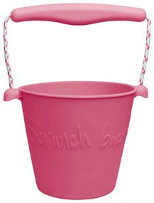 Κουβαδάκι Scrunch από ανακυκλώσιμη σιλικόνη Cherry Red