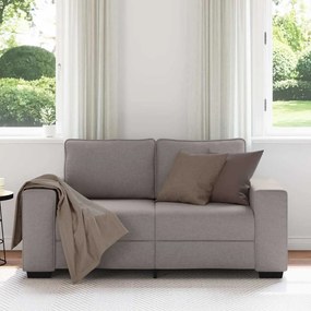 vidaXL Διθέσιος Καναπές Μπεζ 160x77x82 εκ. Ύφασμα
