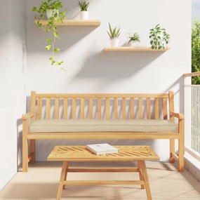 vidaXL Μαξιλάρια Παλέτας για Πάγκο 2 τεμ. Μπεζ 200x40x8 εκ. Υφάσμα Oxford