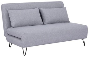 Διθέσιος καναπές κρεβάτι με βελούδινο ύφασμα Zenia 141x90x81 DIOMMI ZENIASZ