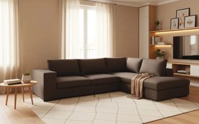 Γωνιακός καναπές Carla-Αριστερή-280φ 220β-Staxti