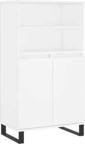 vidaXL Ντουλάπι Λευκό 60 x 36 x 110 εκ. από Επεξεργασμένο Ξύλο