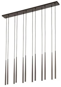 Κρεμαστό Φωτιστικό Οροφής 12xG9 Piano TK Lighting 10111 Καφέ