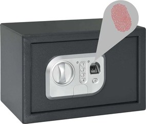 vidaXL Ψηφιακό Ασφαλές Σκούρο γκρι 31 x 20 x 20 εκ. Ατσάλι