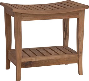 vidaXL Τραπέζι Πλευρικής Μπανιέρας Φυσικό 50 x 35 x 45 cm