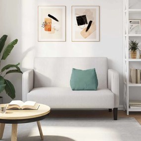 vidaXL Μαξιλάρι Πλάτης Θαλασσί 45 x 20 x 35 εκ. Υφασμάτινο Κορντουρά