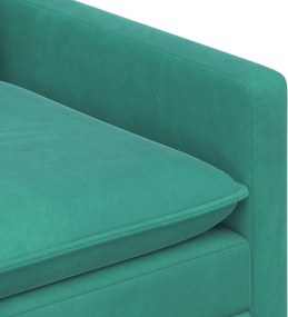 vidaXL Σετ Καναπέ 2 pcs Τιρκουάζ Βελούδο