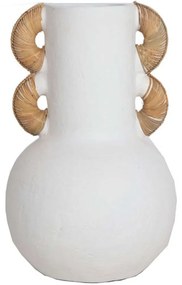 Διακοσμητικό Βάζο Kore 0750017 30x43cm White Soulworks Clay