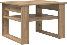 vidaXL Τραπεζάκι σαλονιού Artisan Oak 64 x 54 x 44 εκ