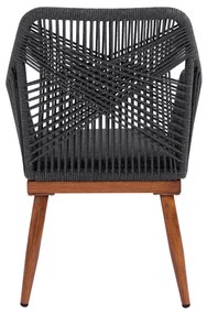 ΠΟΛΥΘΡΟΝΑ ΑΛΟΥΜΙΝΙΟΥ MYRTIA ΜΕ ΣΧΟΙΝΙ ΓΚΡΙ ΚΑΙ ΚΑΡΥΔΙ ΠΟΔΙΑ HM5549.01 62x63x90Ycm