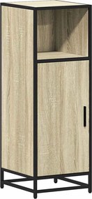 vidaXL Ντουλάπι Μπάνιου Sonoma Δρυς 35x37,5x100 εκ. από Τεχνητό Ξύλο