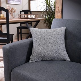 Μαξιλαροθήκη Διακοσμητική Maryland 11 Light Grey Teoran 43X43 Cotton-Acrylic
