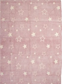 Φωσφοριζέ Κουβέρτα Fleece Κούνιας (110x150) Nef-Nef Homeware Junior Starlight Pink