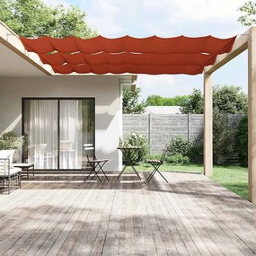 vidaXL Τέντα Κάθετη Τερακότα 180 x 800 εκ. από Ύφασμα Oxford