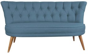Καναπές Διθέσιος Richland Loveseat 558ZEN1218 140x71x80cm Blue