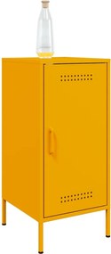 vidaXL Ντουλάπι Μουσταρδί 36x39x79 εκ. από Ατσάλι