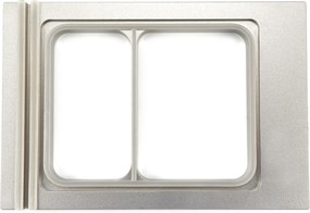 Menu Tray 225 x 175 mm - Small - 2 Compartments