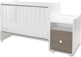 BED TREND PLUS NEW 70/160 WHITE/CAFFE