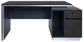 Γραφείο ADVANCE 160x80cm Σκ.Καρυδί/Γκρι