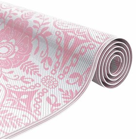 vidaXL Χαλί εξωτερικού χώρου ARAKIL Ροζ 300 x 400 cm PP
