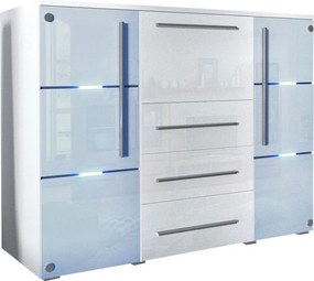 Μπουφές Bari-Leuko-Leuko gualistero - 139.00Χ39.00Χ115.00cm