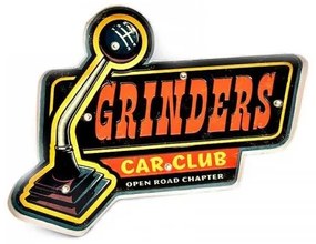 ΜΕΤΑΛΛΙΚΟ ΚΑΔΡΟ ΜΕ LED ”GRINDERS” 56*41*5 YY51352 PC 145-16-006