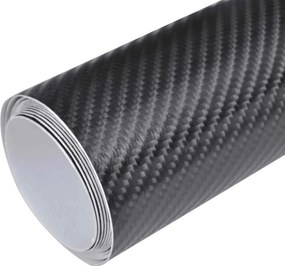 vidaXL Μεμβράνη Αυτοκινήτου 4D Μαύρη 100 x 150 εκ.