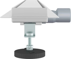 vidaXL 2 σε 1 εκροή ντους Ασημί 90 cm Ανοξείδωτο Ατσάλι 304