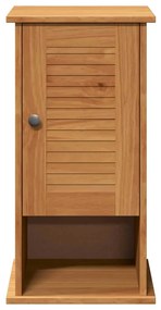 vidaXL Τοίχου Ντουλάπα Μπάνιου VIGO καφέ μελί 37 x 34 x 71.5 εκ.