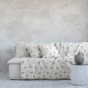 Ριχτάρι Tullio Taupe Nima Three-Seater 180x300cm Βαμβάκι-Πολυέστερ