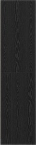 vidaXL Ντουλάπι με ράφι Μαύρη Οξυά 50 x 50 x 200 cm Επεξεργασμένο ξύλο