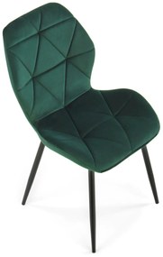 60-21235 K453 chair color: dark green DIOMMI V-CH-K/453-KR-C.ZIELONY, 1 Τεμάχιο