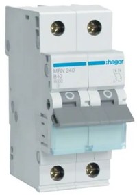 Αυτόματη Ασφάλεια B 6Ka 2x40Α MBN240 Hager MBN240