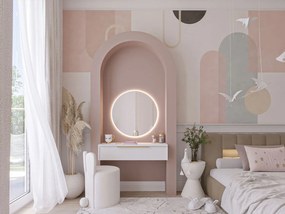 Καθρέπτης Dalia A LED-Διάμετρος: 60 εκ. - 0.00Χ3.00Χ0.00cm