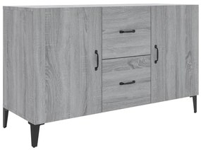 vidaXL Μπουφές Γκρι Sonoma 100 x 36 x 60 εκ. από Επεξεργασμένο Ξύλο