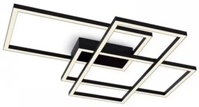 Πλαφονιέρα Φωτιστικό Οροφής LED 78W Μαύρο 3000Κ-4000Κ Line MOD016CL-L80BK Maytoni-MOD016CL-L80BK-Μαύρο MOD016CL-L80BK