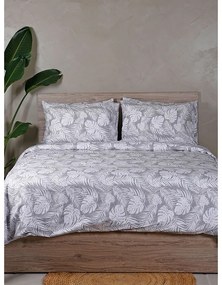Σετ Σεντόνια Cotton Feelings 2038 Grey Διπλό (200x270)