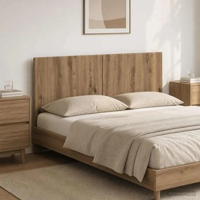vidaXL Κεφαλάρι Τοίχου BREDA Artisan Δρυς Επεξεργασμένο Ξύλο