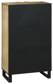 vidaXL Ψηλός Διπλωμένος 60x33.5x100 εκ Ξύλο Μάνγκο