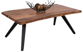 Τραπεζάκι σαλονιού JOSINA Μασίφ Ξύλο Ακακίας 120x65x46Υεκ. 120x65x46 εκ.