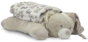 LORELLI ΚΟΥΒΕΡΤΑ ΑΓΚΑΛΙΑΣ 90/75CM ΜΕ ΛΟΥΤΡΙΝΟ POFFY DUO BEIGE 10340202504