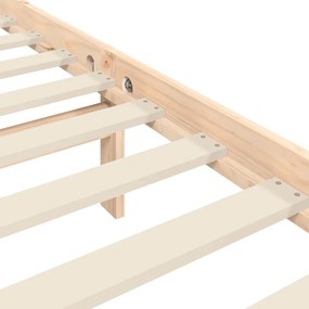 Σκελετός Κρεβατιού Χωρίς Στρώμα 140x200 εκ Μασίφ Ξύλο Πεύκου 3193206