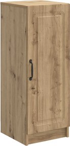 vidaXL Πλαϊνό γραφείο Artisan Δρυς 33 x 34,5 x 87 εκ.