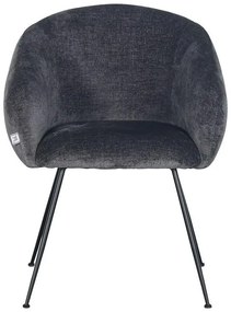 Πολυθρόνα Τραπεζαρίας 1280 Fylliana Γκρί 62x60x79εκ. 62x60x79 εκ.