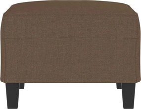 vidaXL Υποπόδιο Καφέ 70 x 55 x 41 εκ. Υφασμάτινο