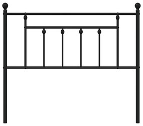 vidaXL Κεφαλάρι Μαύρο 100 εκ. Μεταλλικό