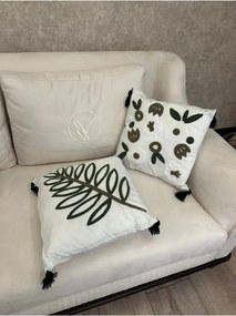 Stewehome Σετ 2 τεμαχίων μαξιλαροθήκες με κέντημα 43x43 cm